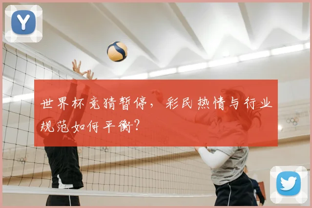 世界杯竞猜暂停，彩民热情与行业规范如何平衡？